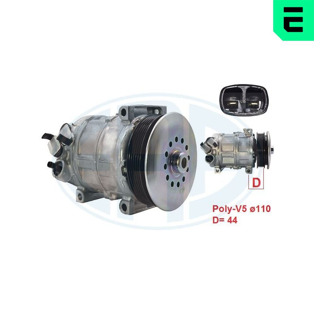 Компресор кондиціонера ERA 670099 - zapix