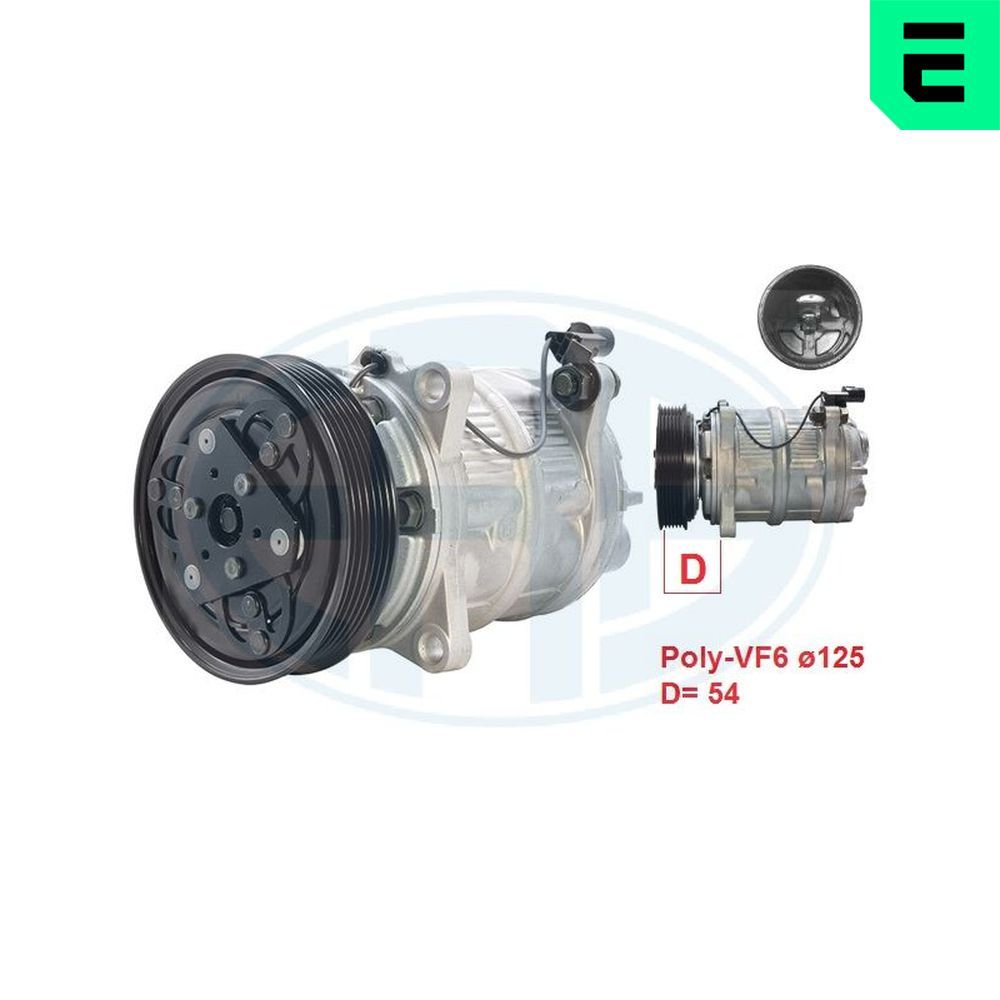 Компресор кондиціонера ERA 670112 - zapix