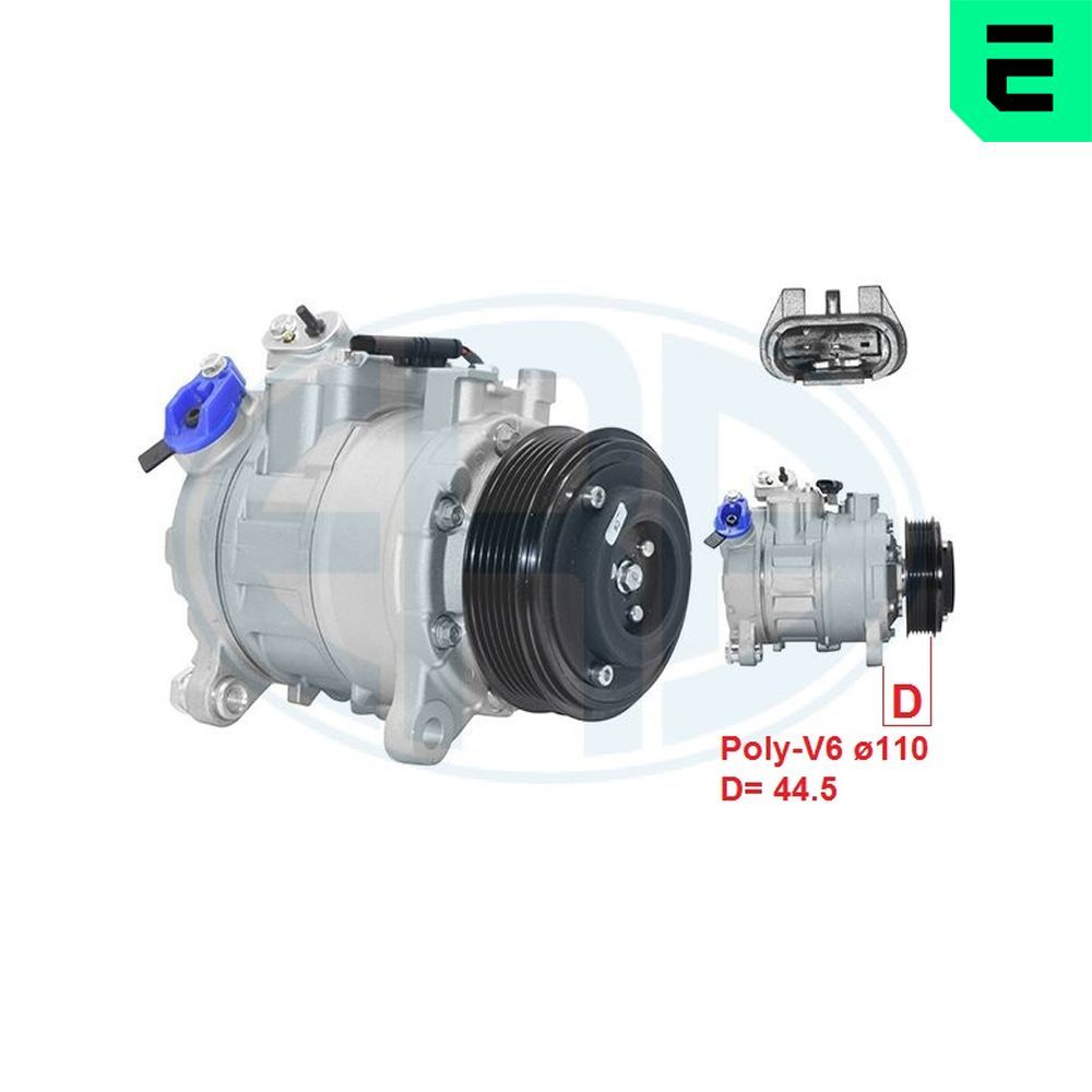 Компресор кондиціонера ERA 670151 - zapix