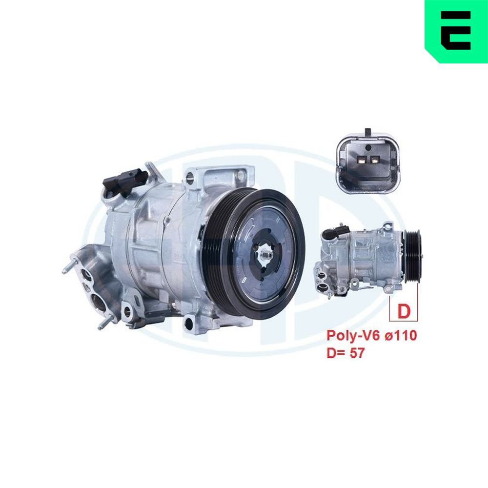 Компресор кондиціонера ERA 670170 - zapix