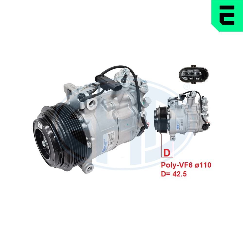 Компресор кондиціонера ERA 670199 - zapix