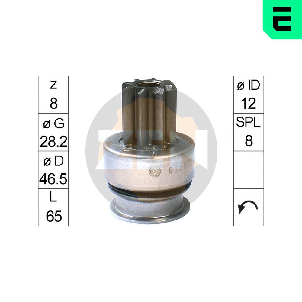 Бендикс стартера ERA ZN0600 - zapix