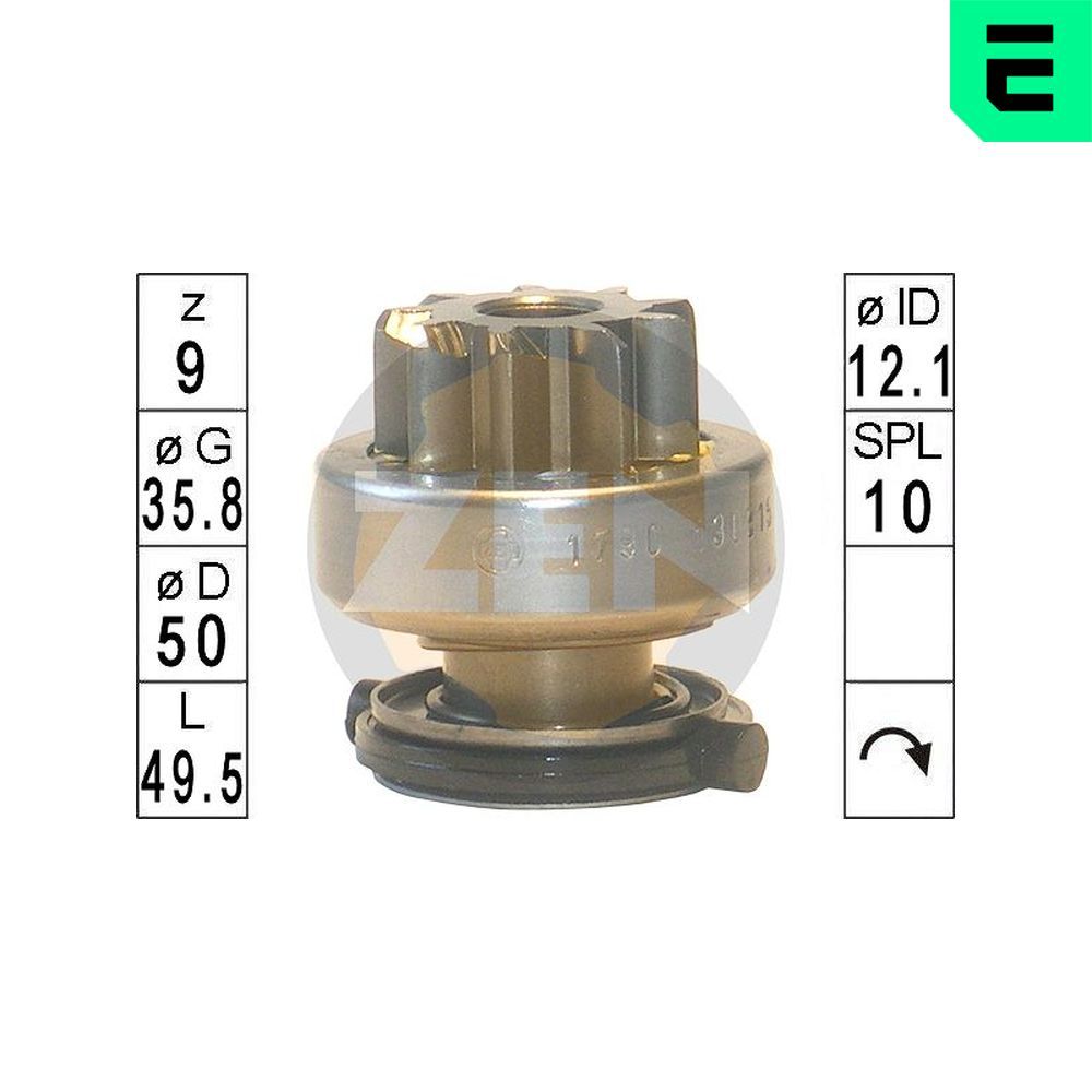 Бендикс стартера ERA ZN1790 - zapix