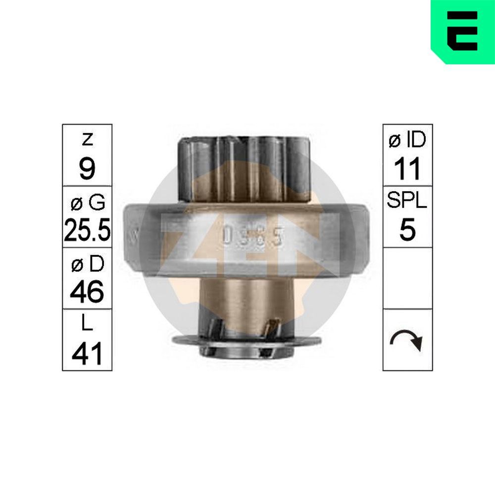 Бендикс стартера ERA ZN0965 - zapix