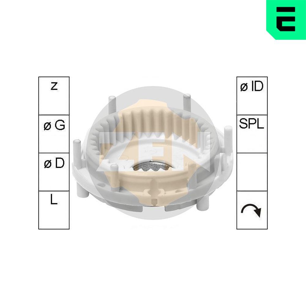 Деталі стартера ERA ZN12693 - zapix