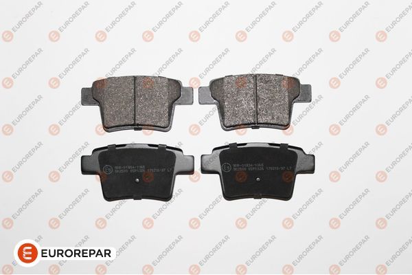 Тормозные колодки дисковые EUROREPAR 1617278080