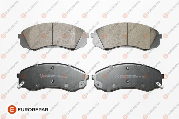 Гальмівні колодки дискові EUROREPAR 1617286080 - zapix