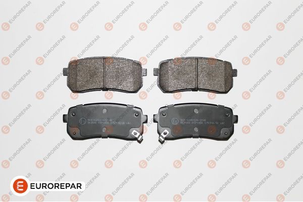 Тормозные колодки дисковые EUROREPAR 1617286980