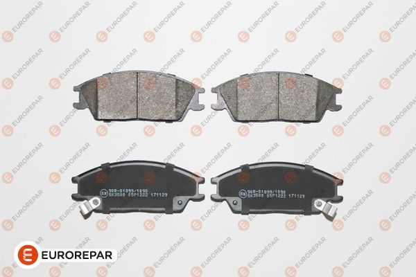Гальмівні колодки дискові EUROREPAR 1623053680 - zapix