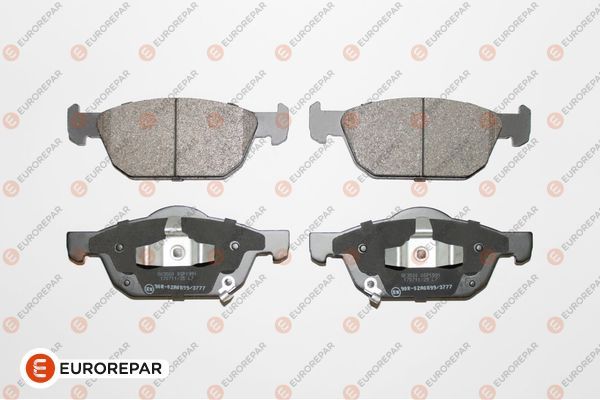 Тормозные колодки дисковые EUROREPAR 1667814880