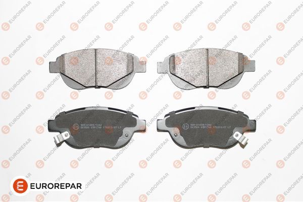Гальмівні колодки дискові EUROREPAR 1675989480 - zapix