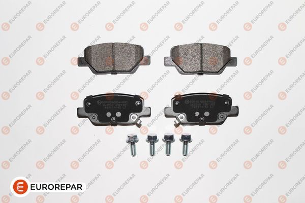 Гальмівні колодки дискові EUROREPAR 1681164380