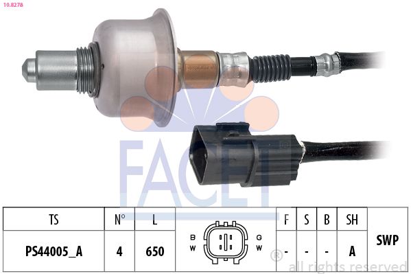 Кисневий датчик FACET 108278 - zapix