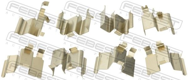 Приладдя / деталі гальмівних колодок FEBEST 0103UZJ100R - zapix