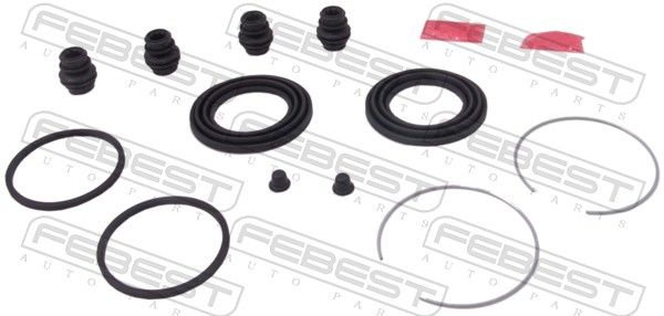 Ремкомплект гальмівного супорта FEBEST 0175ZZE130F - zapix