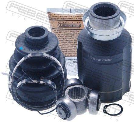 Шарнір рівних кутових швидкостей (ШРКШ) FEBEST 0411CU204WD - zapix