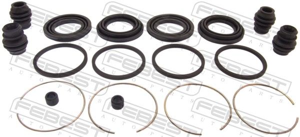 Ремкомплект гальмівного супорта FEBEST 0875B12F - zapix
