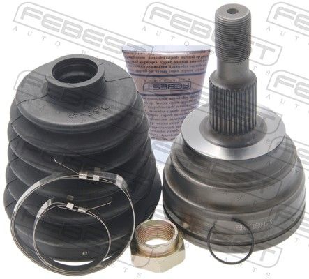 Шарнір рівних кутових швидкостей (ШРКШ) FEBEST 1610164S - zapix