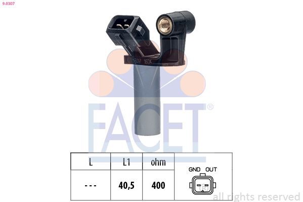 Датчик положення колінчастого валу FACET 90307 - zapix