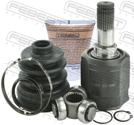 Шарнір рівних кутових швидкостей (ШРКШ) FEBEST 2211SORR - zapix