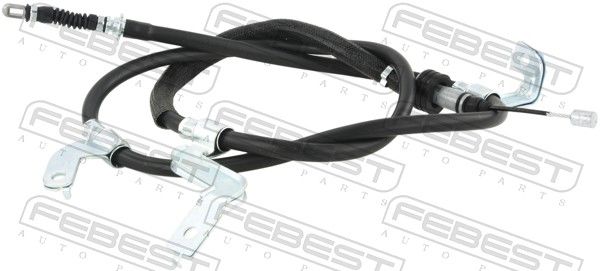Трос ручного гальма FEBEST 12100SBDISCRH - zapix