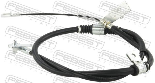 Трос ручного гальма FEBEST 14100REXDISCLH - zapix