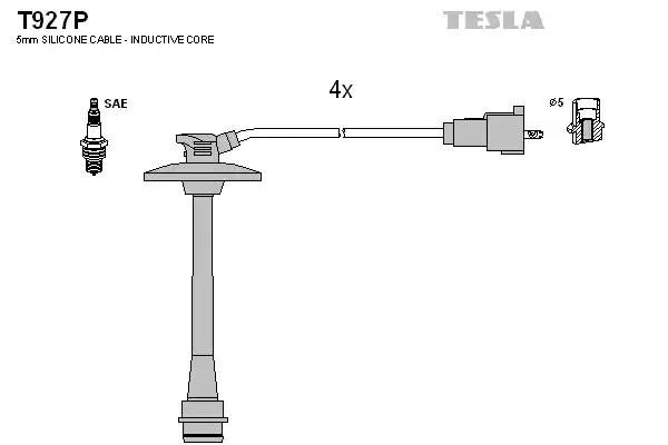 Кабеля зажигания TESLA T927P
