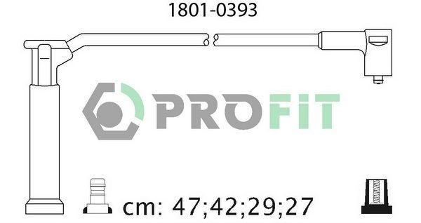 Кабелі запалювання PROFIT 18010393 - zapix
