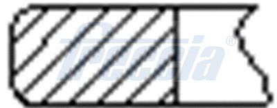 Комплект поршневих кілець FRECCIA FR10375900 - zapix