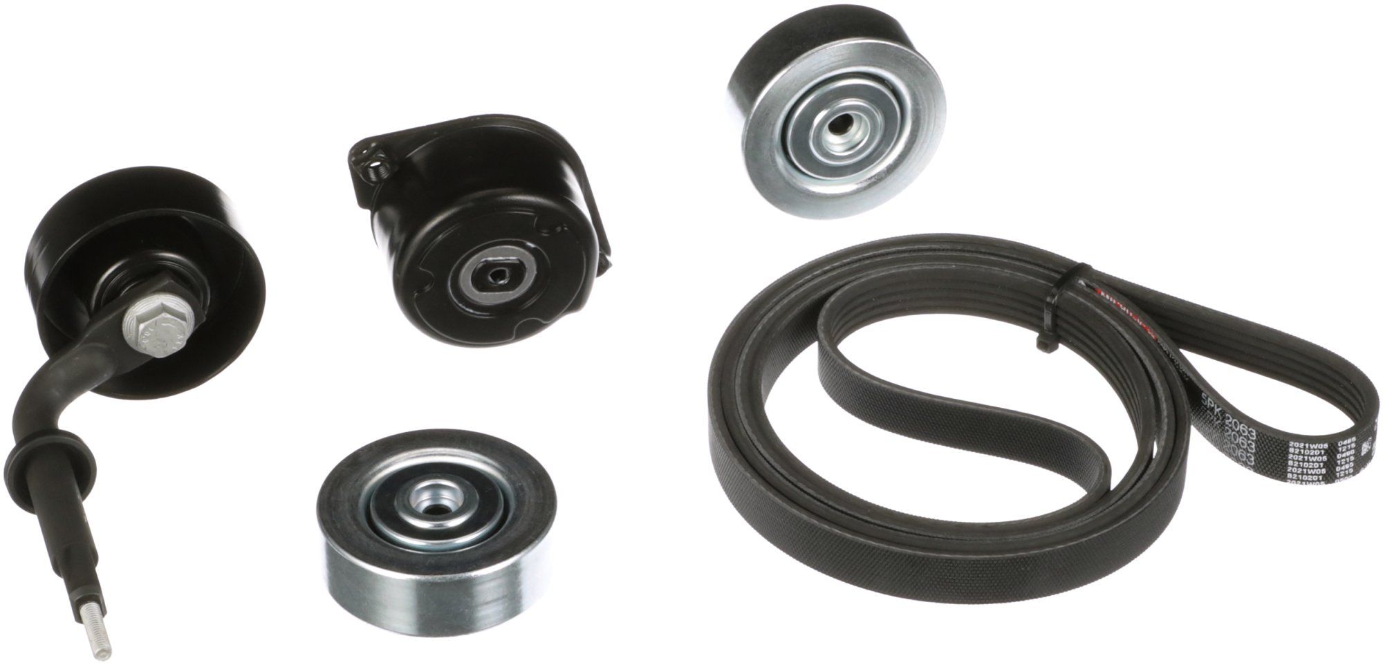 Комплект поліклинових ременів GATES K015PK2063 - zapix