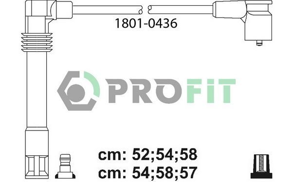 Кабелі запалювання PROFIT 18010436 - zapix