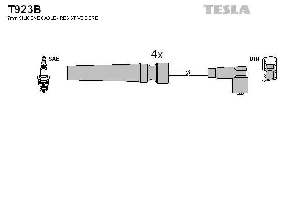 Комплект проводів високої напруги TESLA T923B