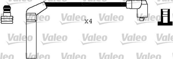 Кабелі запалювання VALEO 346354 - zapix