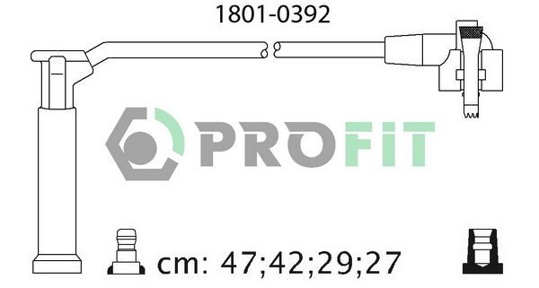 Кабелі запалювання PROFIT 18010392 - zapix