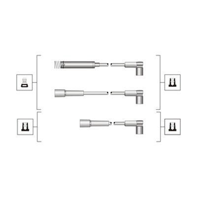 Кабелі запалювання MAGNETI MARELLI 941319170072 - zapix