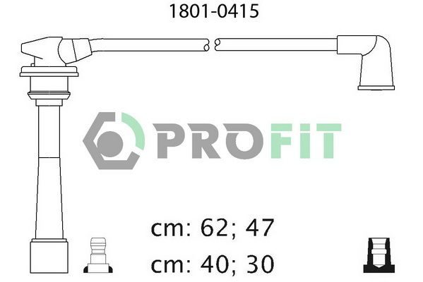 Кабелі запалювання PROFIT 18010415 - zapix