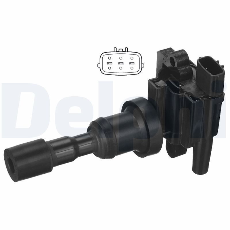 Котушка запалювання DELPHI GN1038512B1 - zapix