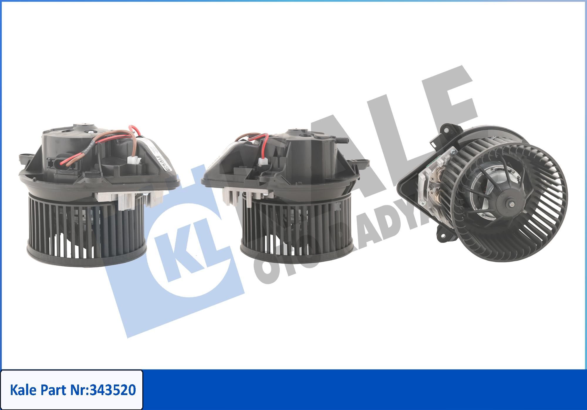 Вентилятор салону KALE OTO RADYATÖR 343520 - zapix