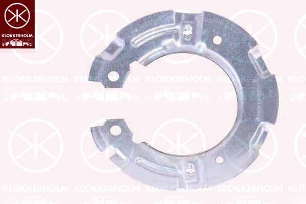 Захист гальмівного диска KLOKKERHOLM 0085870 - zapix