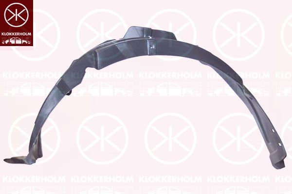 Накладка колісної арки KLOKKERHOLM 3120386 - zapix