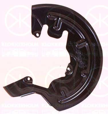 Захист гальмівного диска KLOKKERHOLM 6041378 - zapix