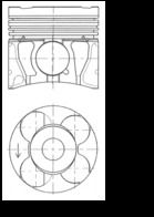 Поршень KOLBENSCHMIDT 41286600 - zapix