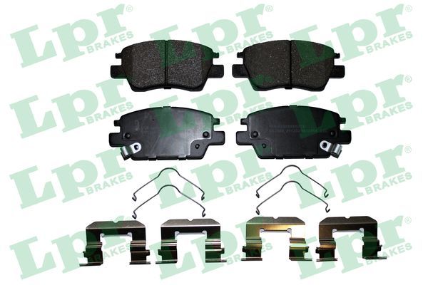 Гальмівні колодки дискові LPR 05P2051K - zapix