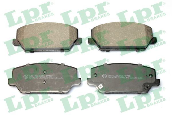 Гальмівні колодки дискові LPR 05P2165 - zapix