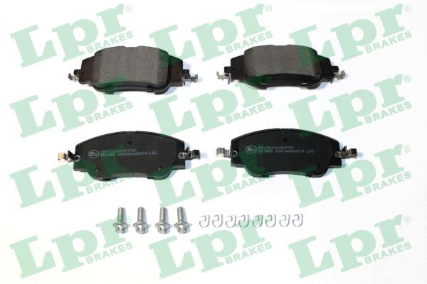 Тормозные колодки дисковые LPR 05P2314