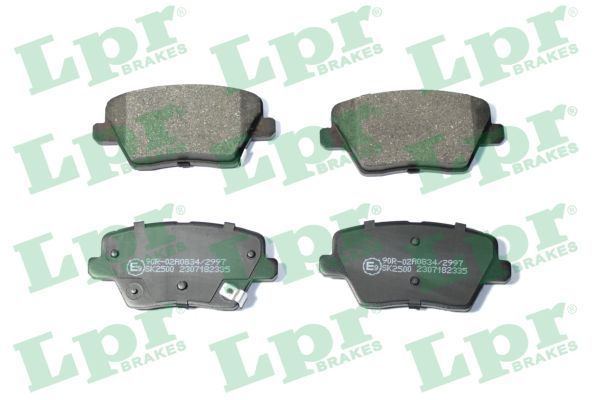 Гальмівні колодки дискові LPR 05P2335
