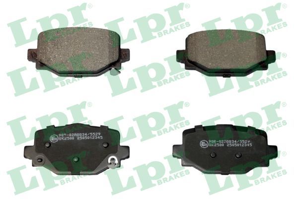 Гальмівні колодки дискові LPR 05P2345 - zapix