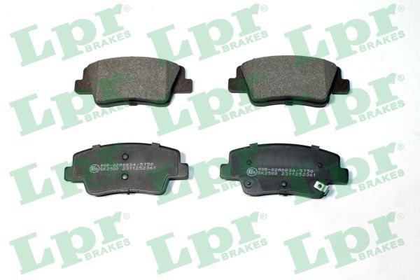 Гальмівні колодки дискові LPR 05P2361 - zapix