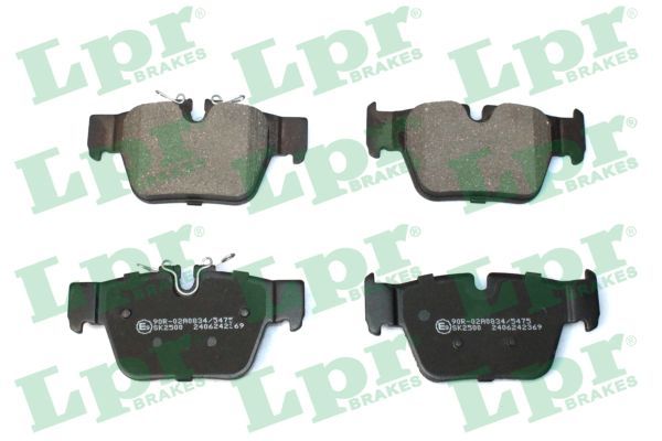 Гальмівні колодки дискові LPR 05P2369 - zapix