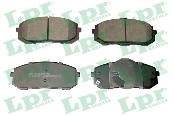 Гальмівні колодки дискові LPR 05P2382 - zapix